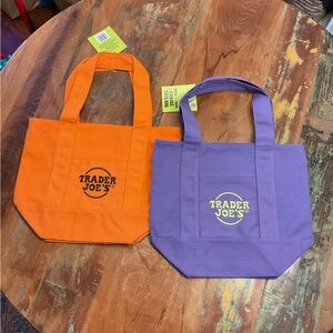Set of Two Trader Joe’s Halloween Mini Tote Bags